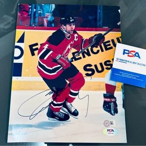 Scott Stevens Autographed New Jersey Devils 8x10 Photo